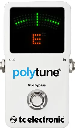 TC Electronic PolyTune pedal guitar tuner