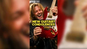 Sarcastic take on buying new guitars instead of practicing