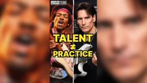 Talent is not practice – Wouter Baustein – Guitar Training Studio