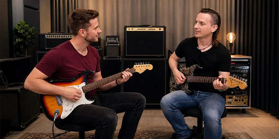 Guitar coaching and music training at Guitar Training Studio