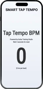 Tap Tempo – web-based BPM calculator
