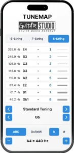 guitar-training-studio-tunemap-string-tuning-notes-frequency-app